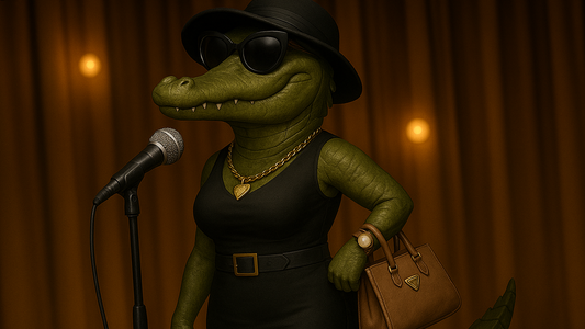 🐊🎤 Bombardilla Crocodilla: La Regina del Brainrot Lounge