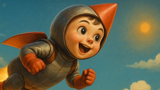 🚀 Bimbo Razzo: l’infanzia sparata nell’iperspazio