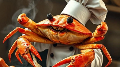 🍝🦀 Chef Crabracadabra: Il Cuoco Dannato