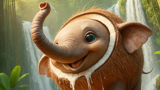 🥥🐘 Cocofanto Elefanto - L’Elefante Tropicale