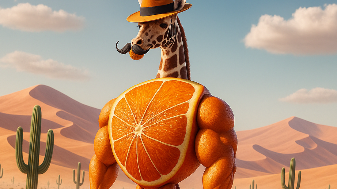 🦒🍊 Ganganzelli Trulala – la giraffa mafiosa