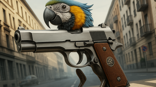 🔫🦜 Pappagallo Pistola - L’uccello armato