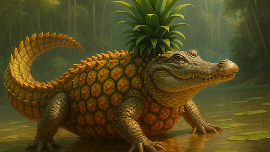 🍍🐊 Coccodrillo o Frutto Tropicale?