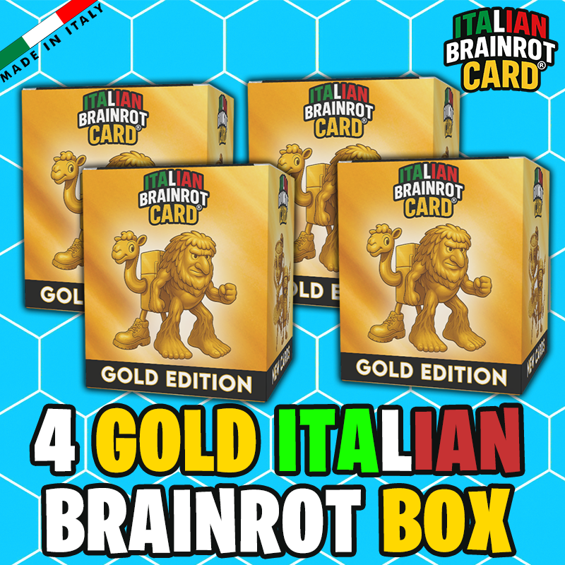Sachet of ITALIAN BRAINROT CARD ® - Official Trading Card Game - TCG