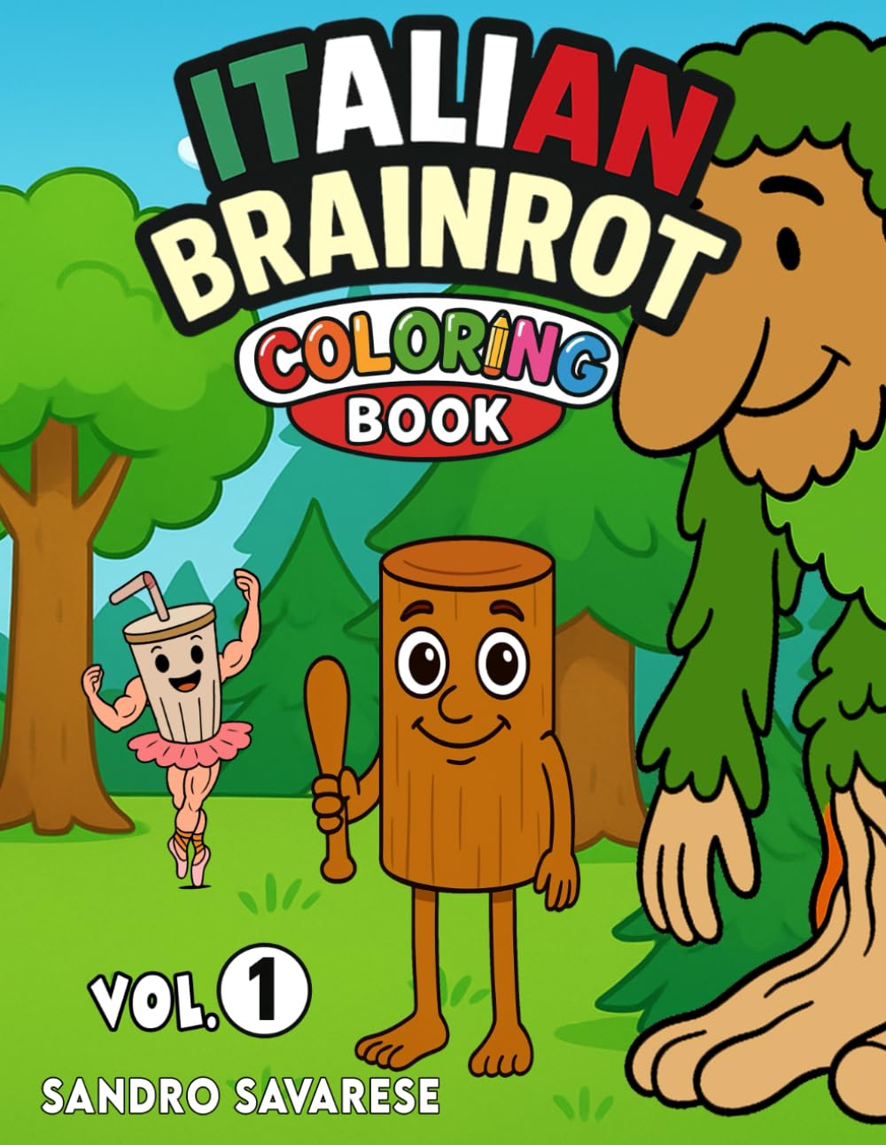 Italian Brainrot - Album da Colorare per Bambini "Coloring Book"