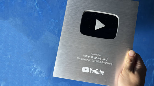 🎉 Il premio YouTube è finalmente arrivato! 🎉