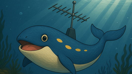 📡🐋 Balena Antenna — La Balena dei Sette Mari