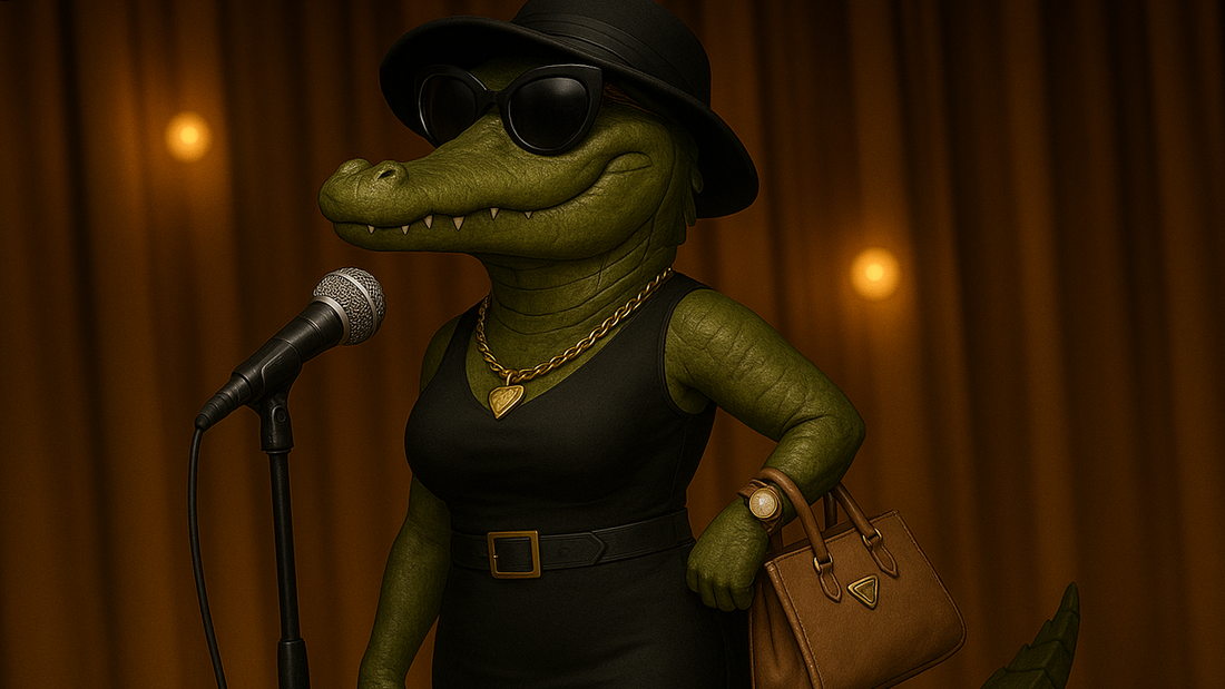 🐊🎤 Bombardilla Crocodilla: La Regina del Brainrot Lounge