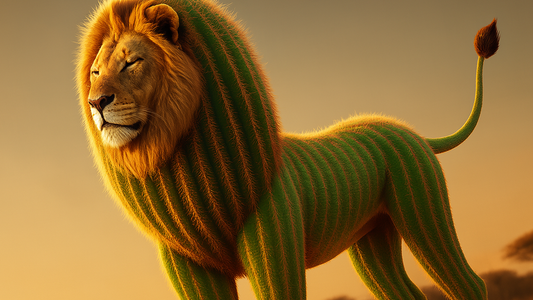 🌵🦁 Leonelli Cactuselli - Il Re Cactus