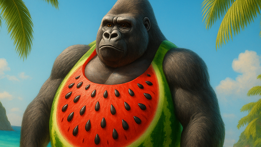 🍉🦍 Gorillo Watermellon Drillo — Il Gorilla d’Anguria che Spacca Tutto!