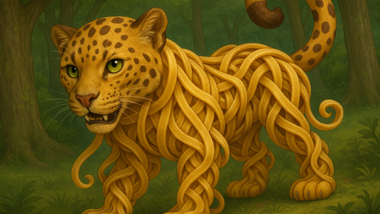 🐆🍝 Guaguarino Fettuccini – Il Giaguaro di Pasta