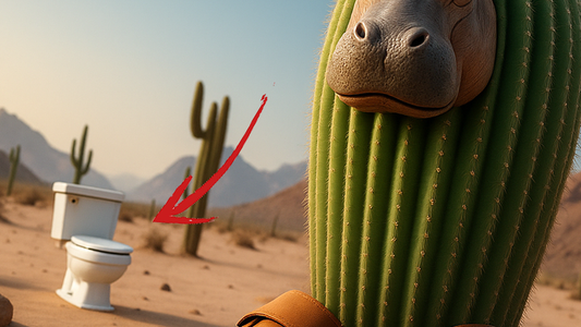 🚽 Perché c’è un Water nel Deserto ?