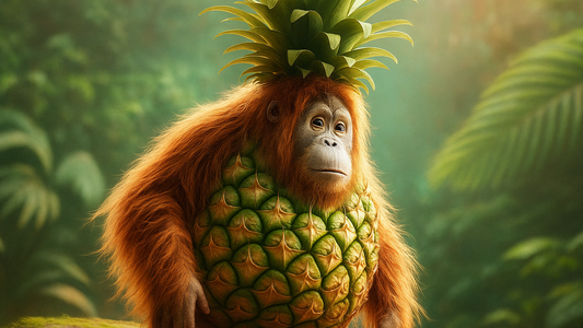 🐒🍍 Orangutan Ananasini: La Scimmia Fruttata