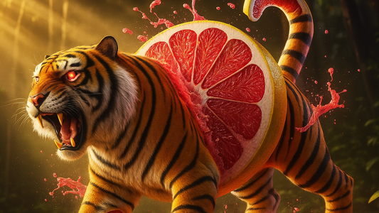 🐯🍊 Tigroligre Frutonni o Tigrulli Grapefrutunni