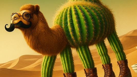 🌵🐪 Unta Tob Tobi Tob: Il Camello-Cactus