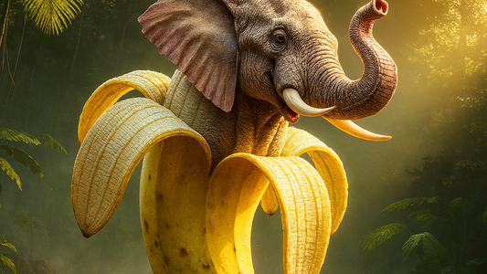 🍌🐘 Elefantucci Bananucci - Il Frutto che Ricorda Tutto