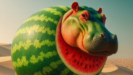 Gingobalo Gingobali: l'Ippomaiale che parla al vento 🍉🐷