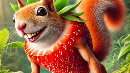 🍓🐿️ Pipi Strawberry: la fragola più instabile della foresta magica