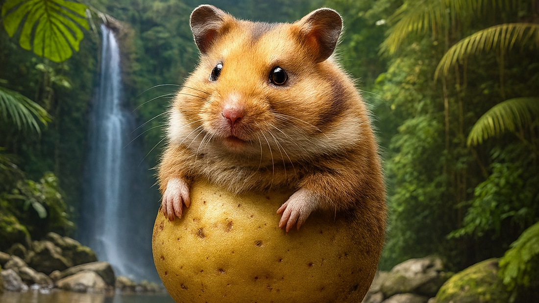 🥔🐹 Pipi Potato - Il Procione-Potato con Gambe Umane