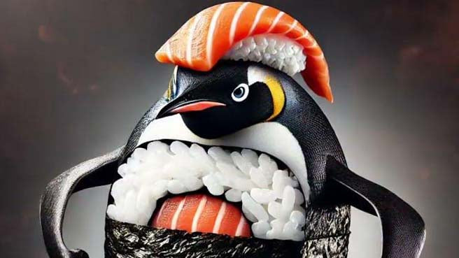 🍣🐧 Sigma Boy - Il Pinguino Sushi