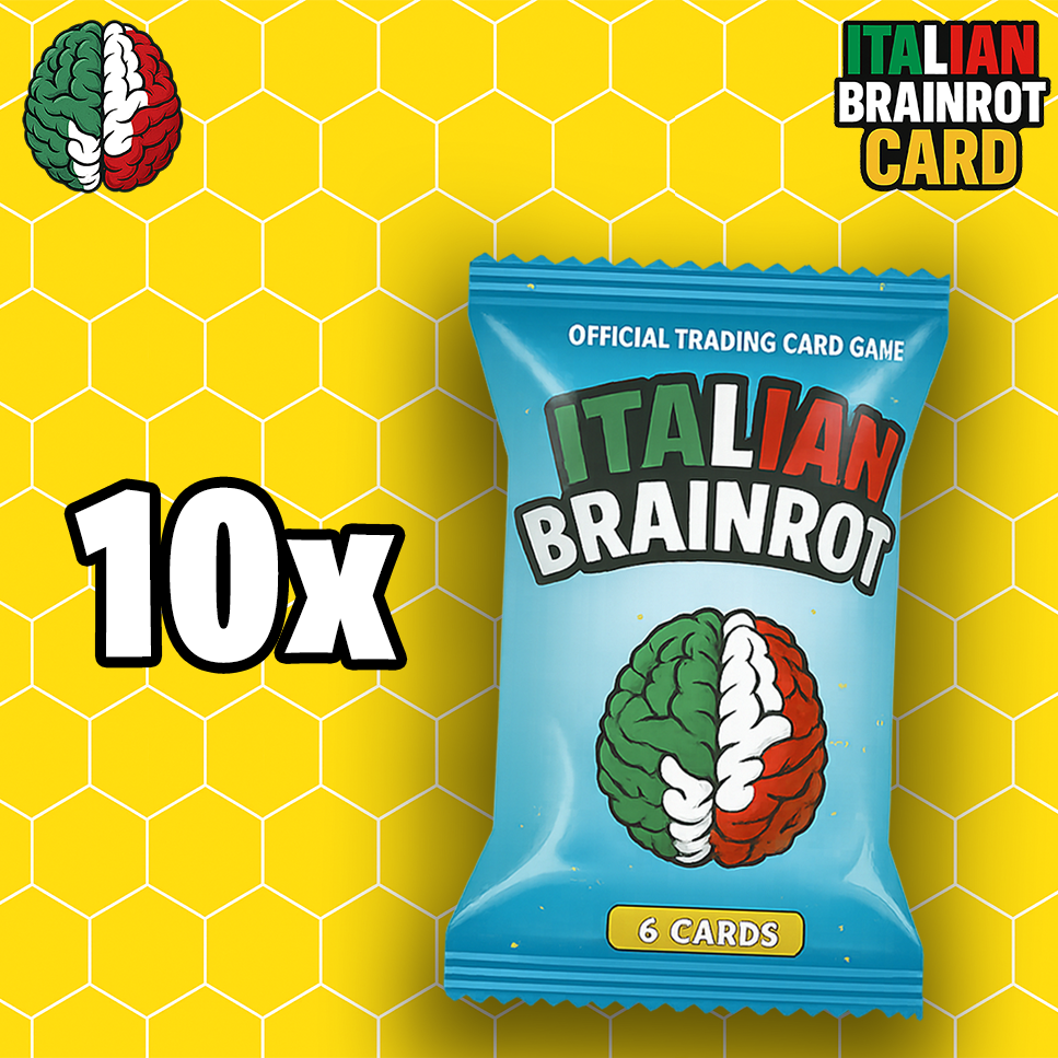 [Reserva] Paquete de refuerzo ITALIAN BRAINROT - Juego de cartas coleccionables oficial - TCG