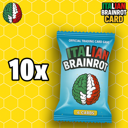 [Pre-order] ITALIAN BRAINROT Booster Pack - Official Trading Card Game - TCG