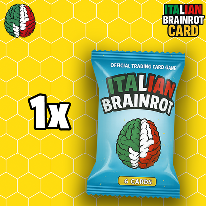 [Pre-order] ITALIAN BRAINROT Booster Pack - Official Trading Card Game - TCG