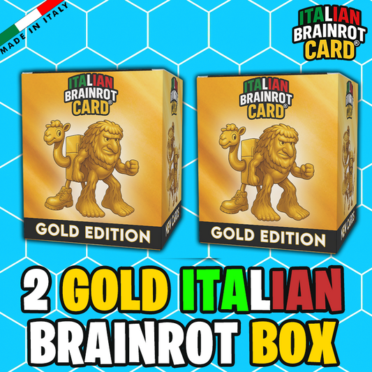 Sachet of ITALIAN BRAINROT CARD ® - Official Trading Card Game - TCG