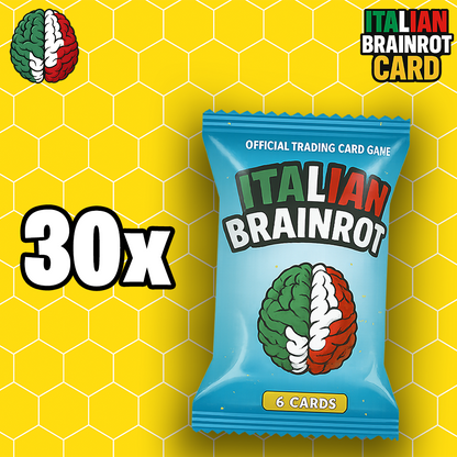 [Pre-order] ITALIAN BRAINROT Booster Pack - Official Trading Card Game - TCG