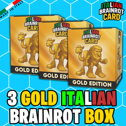 Sachet of ITALIAN BRAINROT CARD ® - Official Trading Card Game - TCG