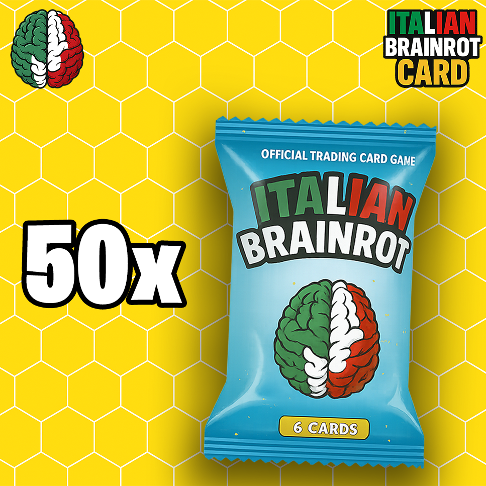 [Reserva] Paquete de refuerzo ITALIAN BRAINROT - Juego de cartas coleccionables oficial - TCG