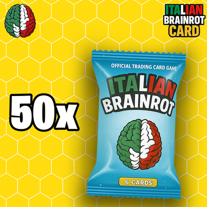 [Pre-order] ITALIAN BRAINROT Booster Pack - Official Trading Card Game - TCG