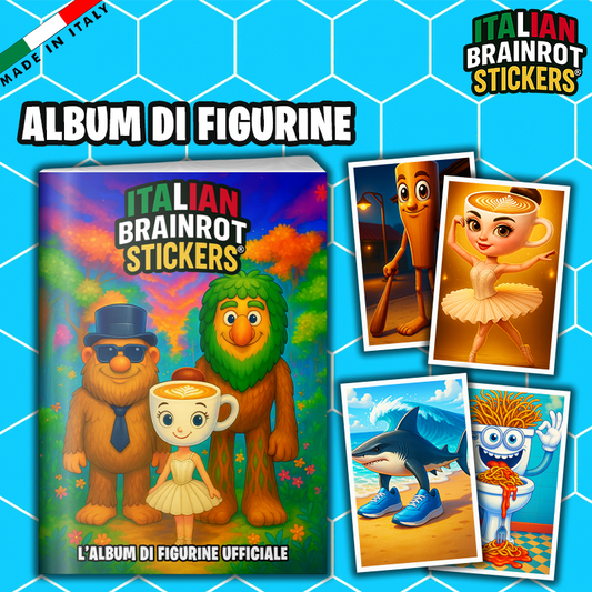 [PREORDINE] L'Album di Figurine di Italian Brainrot Stickers®