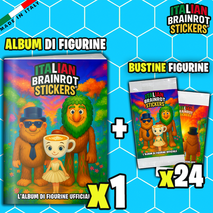 [PREORDINE] L'Album di Figurine di Italian Brainrot Stickers®