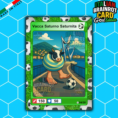 [Preordine] Box da 20 Cards - Italian Brainrot Card® "Goal Editon" 2025/26