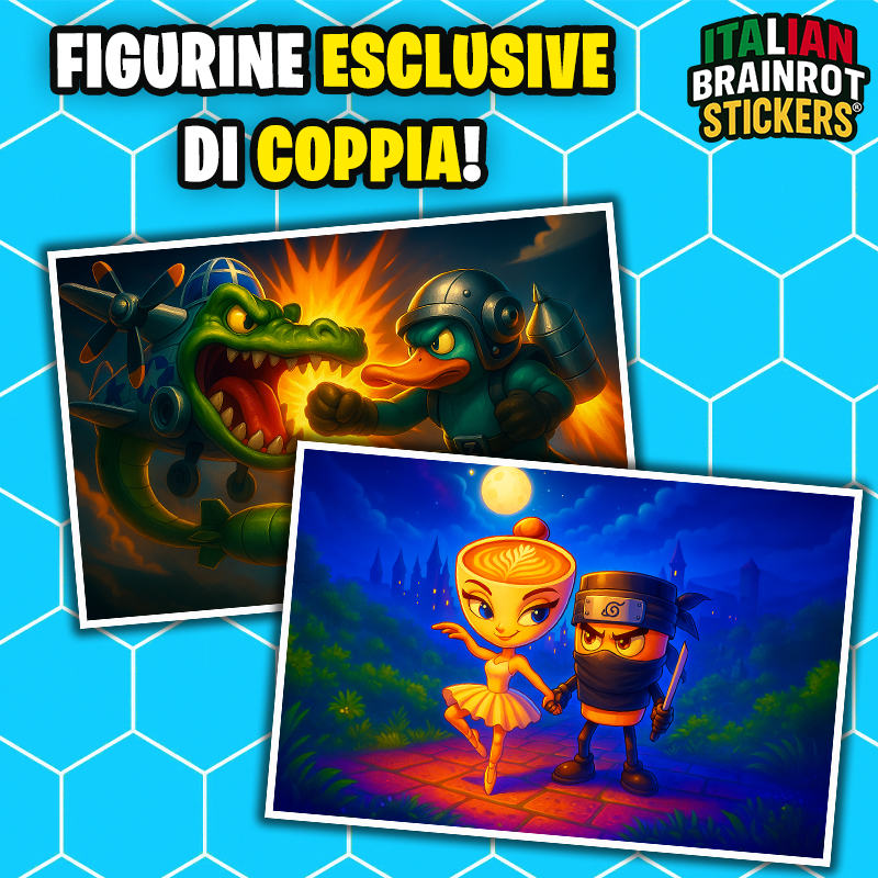 [PREORDINE] L'Album di Figurine di Italian Brainrot Stickers®