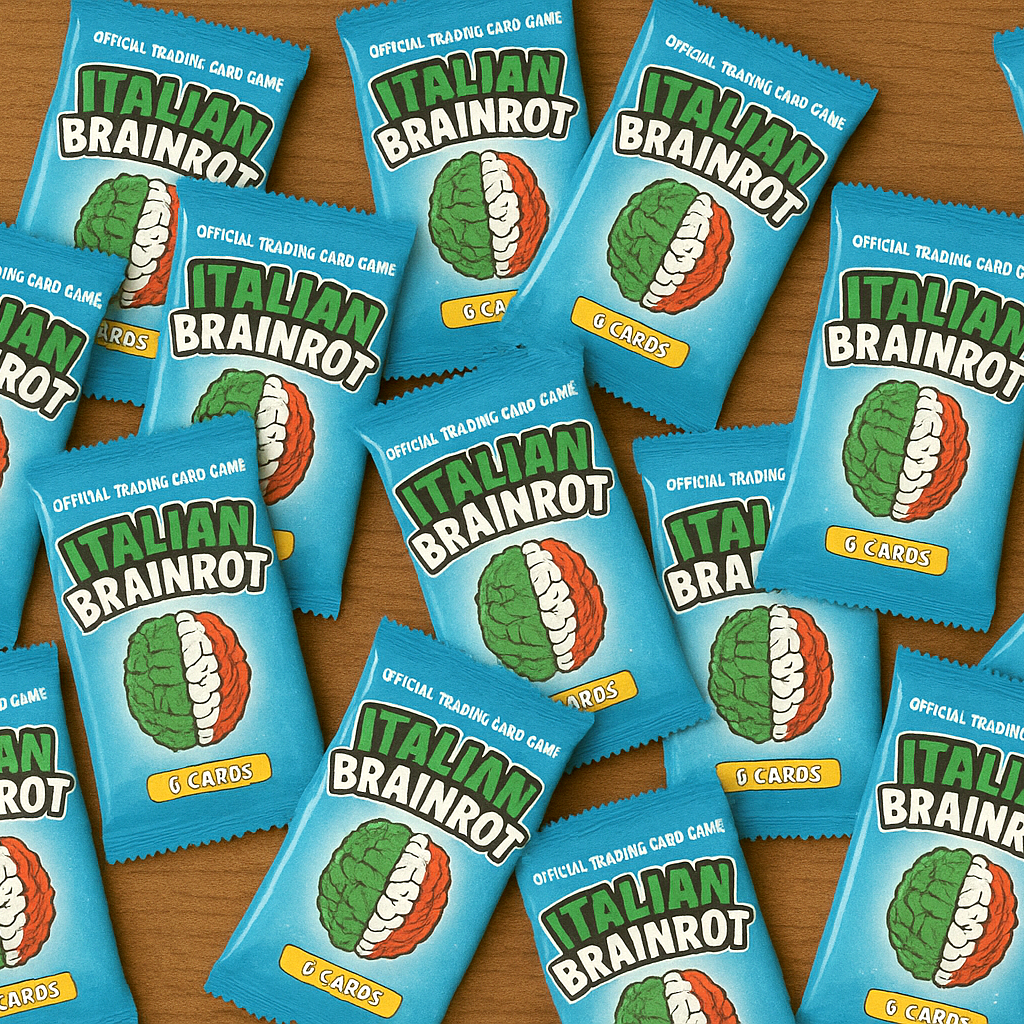 [Preordine] Bustina di ITALIAN BRAINROT - Official Trading Card Game - TCG
