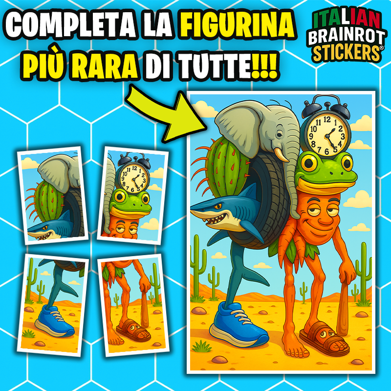 [PREORDINE] L'Album di Figurine di Italian Brainrot Stickers®