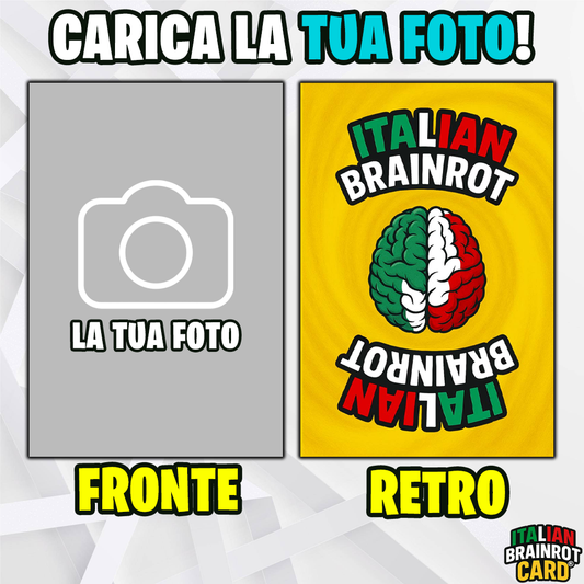 Carta Italian Brainrot Personalizzata