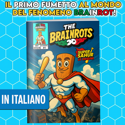 [Preordine] Fumetto THE BRAINROTS n. 1  Numero Uno - by Italian Brainrot Comics (Settembre 2025)