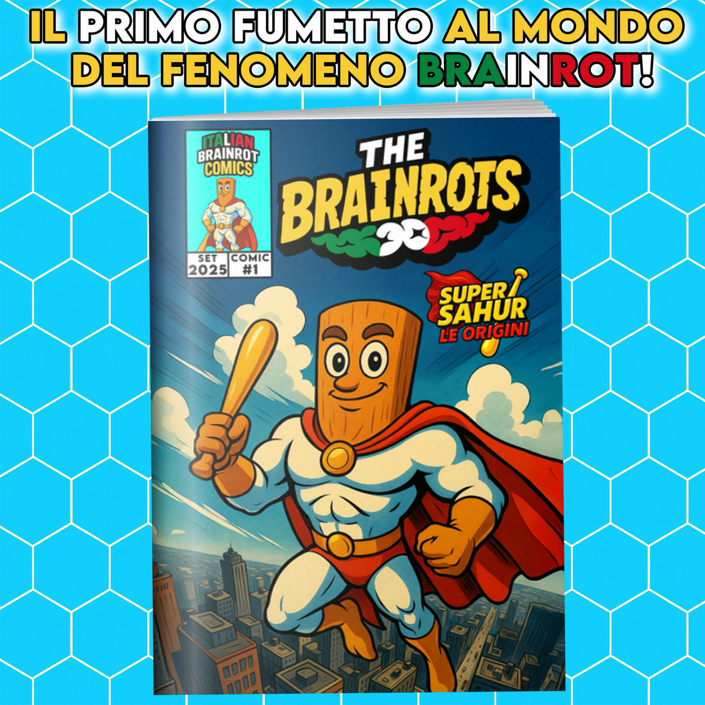 [Preordine] Fumetto THE BRAINROTS n. 1  Numero Uno - by Italian Brainrot Comics (Settembre 2025)