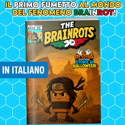 Fumetto THE BRAINROTS n. 2  Numero Due - Edizione Speciale Halloween (Ottobre 2025)