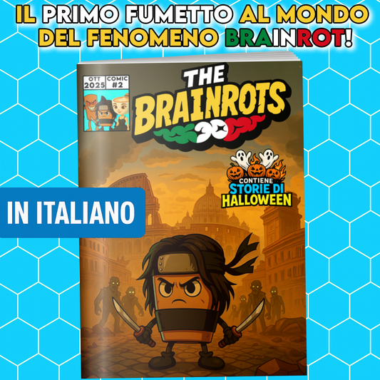 Fumetto THE BRAINROTS n. 2  Numero Due - Edizione Speciale Halloween (Ottobre 2025)