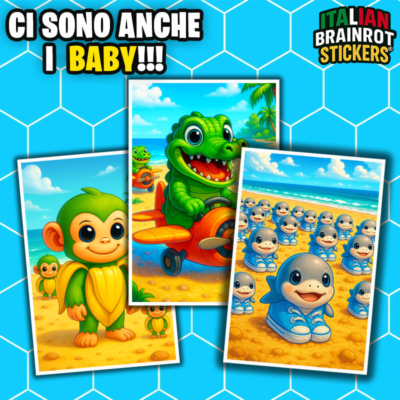 [PREORDINE] L'Album di Figurine di Italian Brainrot Stickers®