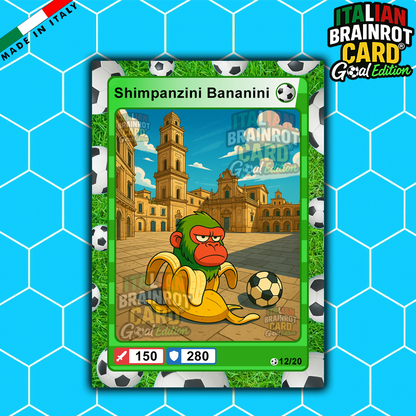 [Preordine] Box da 20 Cards - Italian Brainrot Card® "Goal Editon" 2025/26