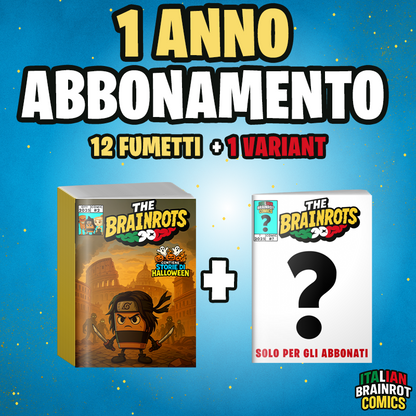 Abbonamento al fumetto THE BRAINROTS - Italian Brainrot Comics
