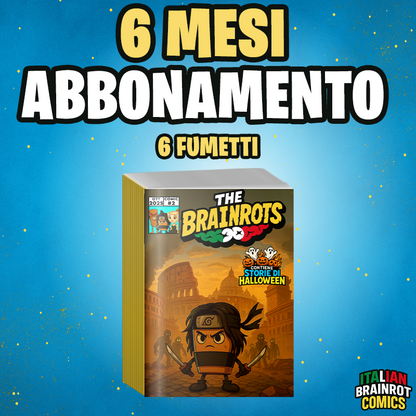 Abbonamento al fumetto THE BRAINROTS - Italian Brainrot Comics