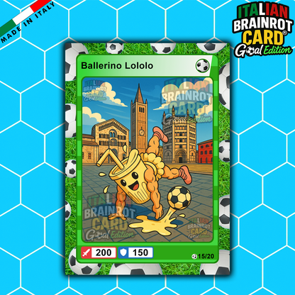 [Preordine] Box da 20 Cards - Italian Brainrot Card® "Goal Editon" 2025/26