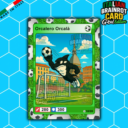 [Preordine] Box da 20 Cards - Italian Brainrot Card® "Goal Editon" 2025/26
