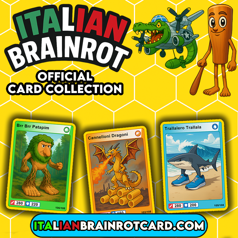 [Preordine] Bustina di ITALIAN BRAINROT - Official Trading Card Game - TCG
